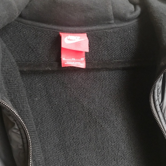 Nike Air Windbreaker Fall Jacket Men’s Black Zip Up Size XL - Picture 5 of 12